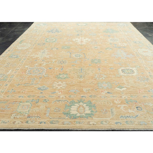 Oushak Rug 10'6" x 14'3" #22841 Explore a curated collection of hallway runners, wool rugs, and handmade masterpieces at ,...
