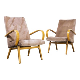 Original Armchairs from TON, 1960s, Set of 2 For Sale