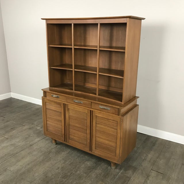 Vintage Willett Furniture MidCentury Hutch Chairish