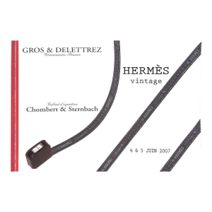 Hermès Paris Vintage Auction Catalog 2007
