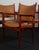 Model JH513 Chairs in Mahogany and Leather attributed to Hans J. Wegner, 1960s, Set of 4 For Sale - Image 3 of 10