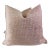 Antelope Chenille in Rose 22” Pillows-A Pair For Sale