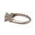 Contemporary Late 20th Century 0.85 Round Ring, Size 6.5 For Sale - Image 3 of 3