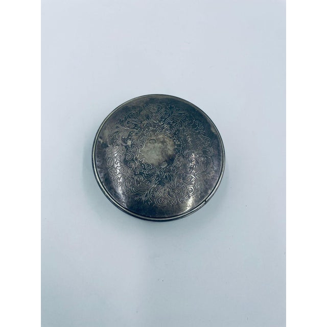 Silver Vintage Coasters, 1975, Set of 6 For Sale - Image 8 of 9