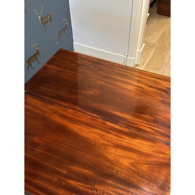 Antique Console Table in Mahogany, 1830 For Sale - Image 12 of 14
