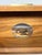 Vintage Carvel Hall 3-Piece Stainless Carving Knife & Fork Set With Wooden Case For Sale - Image 10 of 10