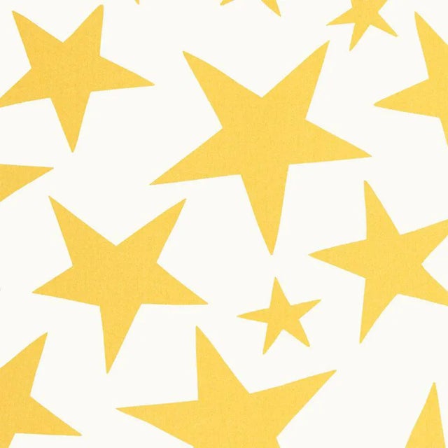 Sample- Schumacher Star Fabric in Sunshine For Sale