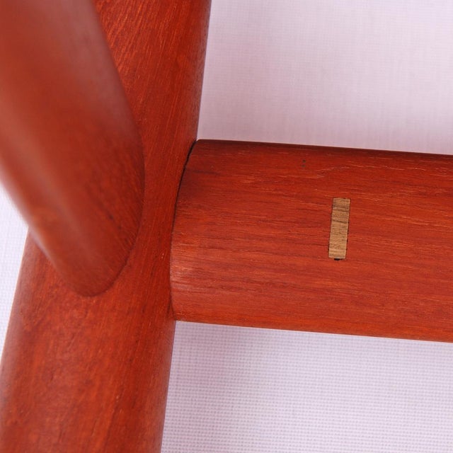 Vintage Surfboard Teak Side Table by Grete Jalk for Glostrup, Denmark, 1960s For Sale - Image 9 of 10