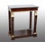 Antique 19th Century Return from Egypt Console Table in Mahogany Veneer with Belgian Marble Top, France For Sale - Image 4 of 8