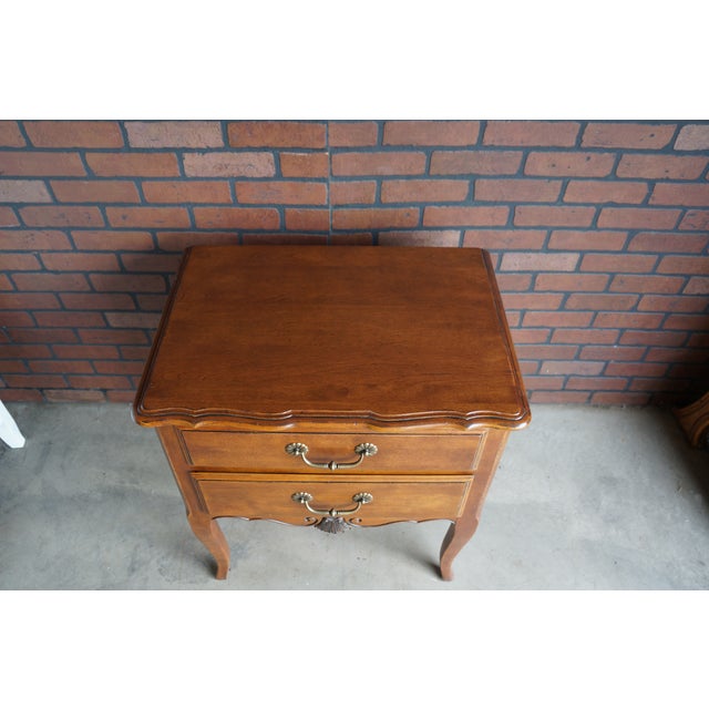 Ethan Allen Country French Nightstands For Sale - Image 6 of 7
