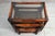 Set of 3 vintage nesting tables from the 1960s, France. Bamboo legs, wicker binding, lightly smoked glass top. The set is...