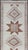 Vintage Turkish Tulu Runner With Ivory Field and Muted Brown Star Motifs For Sale - Image 4 of 13