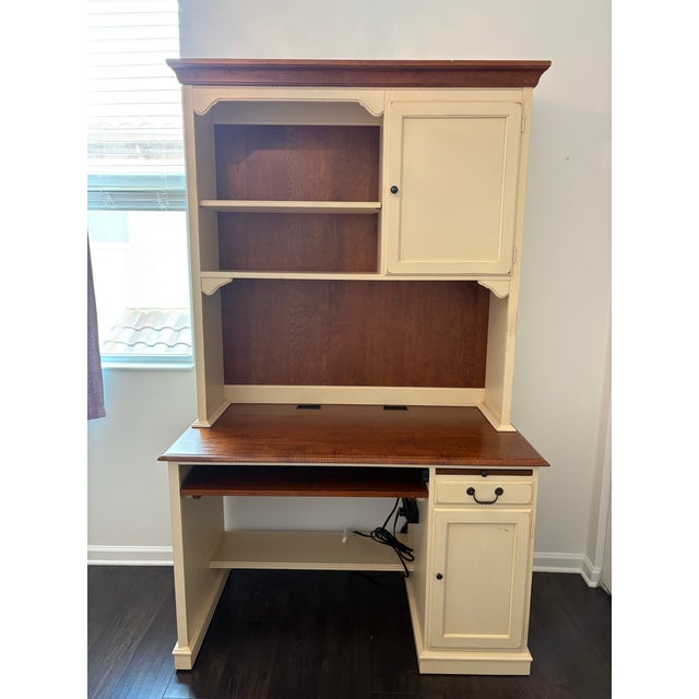 Ethan Allen Country Crossings Desk With Hutch For Sale In Miami - Image 6 of 7
