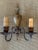 Traditional Brass Double Wall Sconces - a Pair For Sale In Los Angeles - Image 6 of 8