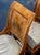 Set of Six French Empire Carved and Bleached Mahogany Dining Chairs For Sale - Image 4 of 8