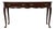 Superior Furniture Co. Solid Cherry Traditional Queen Anne Style 52" Accent Sofa Table 01-24518 For Sale