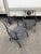 Metal Mid 20th Century Hollywood Regency Molla Seahorse and Scallop Shell Patio Set, 3 Pieces For Sale - Image 7 of 7