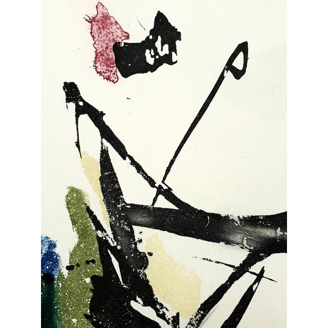 Jean Miotte - Original Etching 1998 Dimensions: 41 x 33 cm Edition: /40 From La Déchirure Jean Miotte, 1926 - 2016 Miotte...