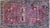 Antique handmade Northwest Persian Sarouk rug, c-1920, 2'6" x 4'10", fine wool, in red and blue color and traditional...