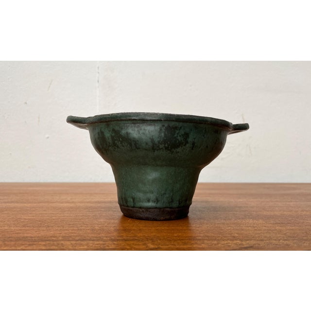 Mid-Century German Minimalist Studio Pottery Bowl, 1960s For Sale - Image 18 of 18