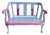 1930s One of a Kind Hand Painted Contemporary Accent Loveseat For Sale