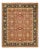 Vintage Traditional Hand Knotted Wool Area Rug, Orange - 8'1" X 9'10" For Sale - Image 9 of 9