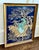 Mid-Century Modern Framed Large Japanese Embroidery Silk Fukusa of Superb Quality Meiji Period For Sale - Image 3 of 18