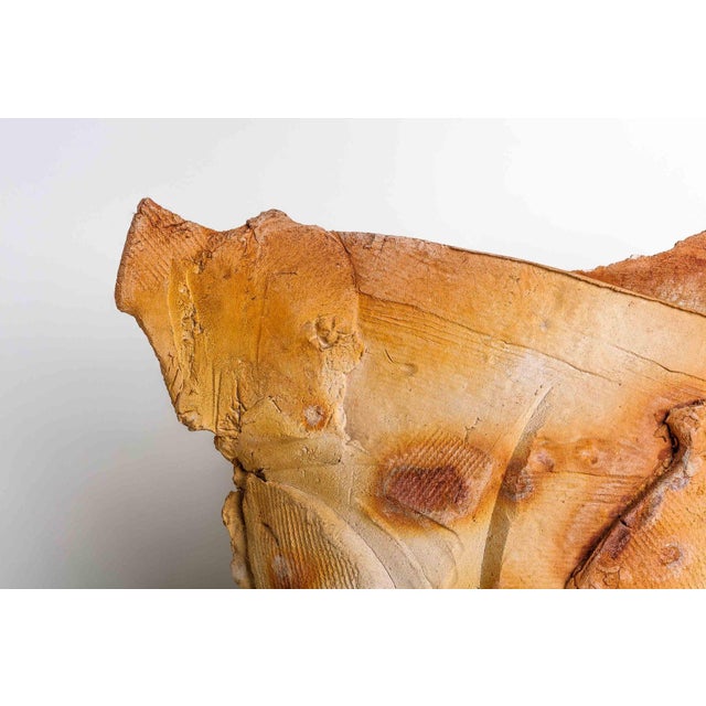 1980s Poul Soldner Raku-Fired Crazed Pedestal Piece Vessel For Sale In Chicago - Image 6 of 9