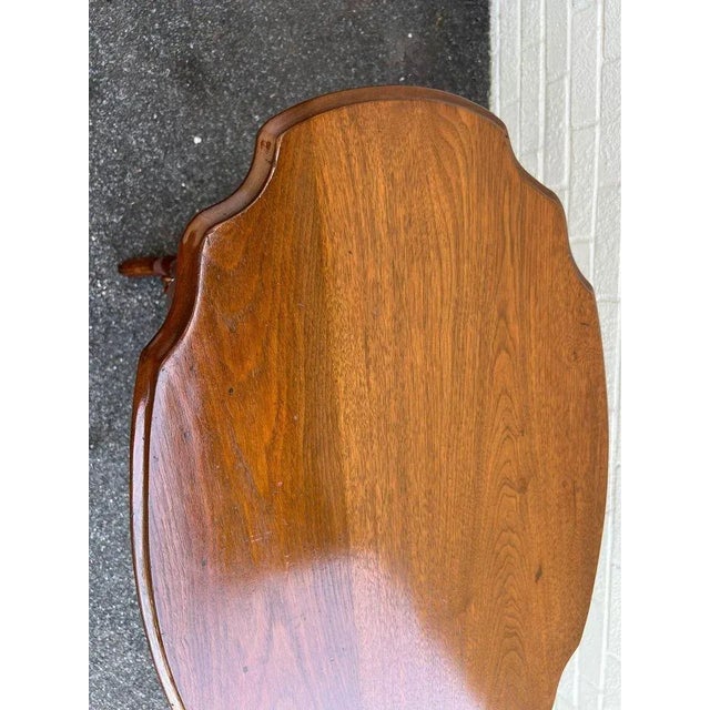 19th Century Antique Barley Twist Leg 1 Drawer Side Table With Knapp Joint For Sale In Washington DC - Image 6 of 10