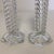 1990s Contemporary Barley Twist Towle Lead Crystal Candle Holders From Austria - A Pair For Sale - Image 5 of 9
