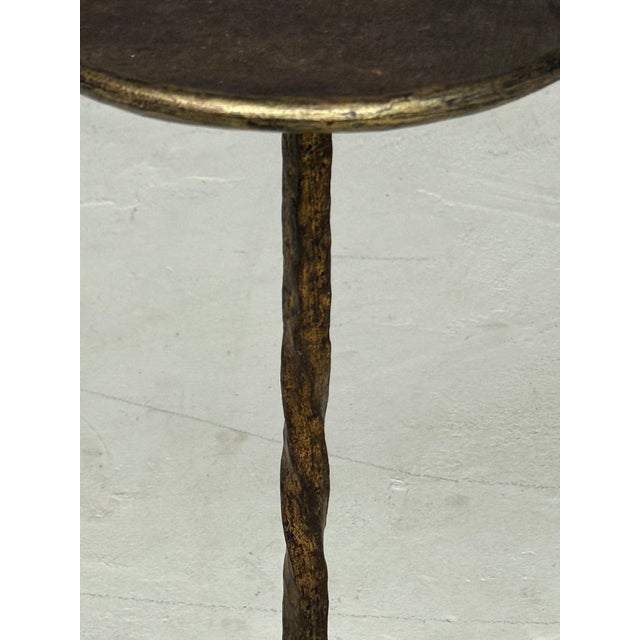Small Spanish Iron Drinks Table on a Tripod Base For Sale - Image 11 of 12