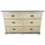1890 Gustavian Style Swedish painted distressed Dresser-Nightstand. Original brass hardware.