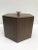 Vintage Mid Century Modern Faux Wood Hexagon Box With Lid For Sale - Image 9 of 13