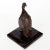 Vintage Miniature Bronze Cormorant Figurine or Sculpture For Sale - Image 10 of 11
