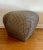 Gray Vintage Marge Carson Pouf For Sale - Image 8 of 9