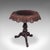 Victorian Antique Carved Tea Table, Burmese, Teak, Octagonal, Lamp, Side, Victorian, 1860 For Sale - Image 3 of 12