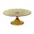 Art Deco Amber Cake Stand in Pressed Glass, 1930s For Sale - Image 14 of 14