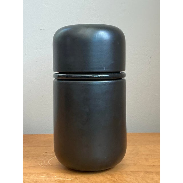 Vintage Italian Matte Ceramic Vase For Sale - Image 11 of 12