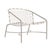 Brown Jordan Kantan Aluminum Suncloth Lounge Chair, Dove frame with White fabric For Sale - Image 12 of 12