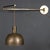 Italian Brass Articulated Wall Lights by Albini & Helg, 1960s, Set of 2 For Sale - Image 3 of 13