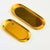 Late 20th Century Vintage Oval Brass Nesting Trays - Set of 2 For Sale - Image 5 of 8