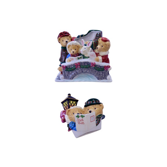 Christopher Radko Van Der Bear Cookie Jar For Sale - Image 9 of 10