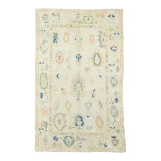 Fine Vintage Moroccan Wool Rug 6'1" X 9’10” For Sale