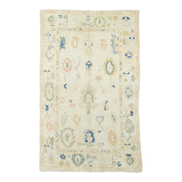 Fine Vintage Moroccan Wool Rug 6'1" X 9’10” For Sale