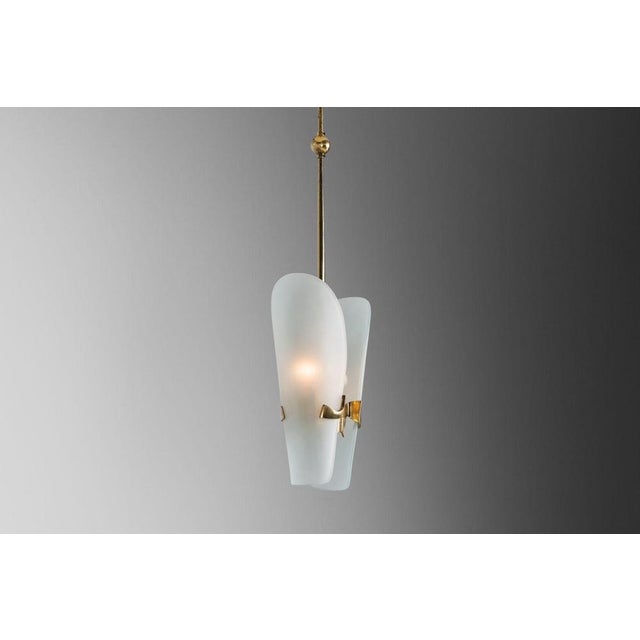 Model 1636 Pendant Lamp by Max Ingrand for Fontana Arte, Italy, 1960 For Sale - Image 3 of 18