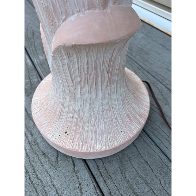 Sculpture Materials 1980 Palm Plaster Floor Lamp in the Style of Serge Roche For Sale - Image 7 of 12