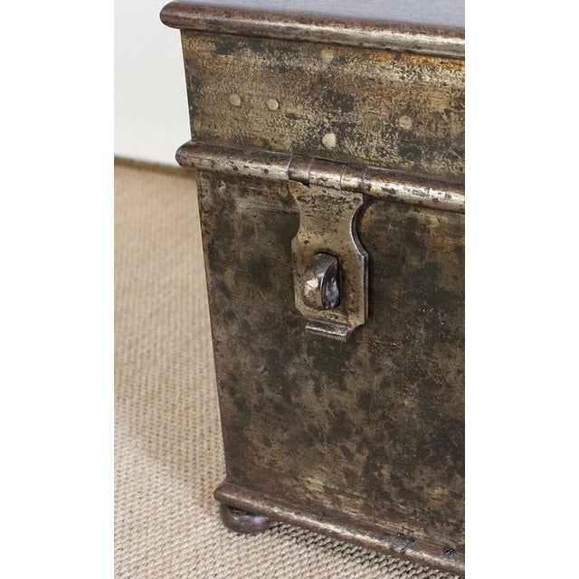 Iron Privateer's Chest, 18th Century For Sale - Image 9 of 18