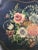 Metal 19th Century Floral Painted French Tole Antique Table Tray For Sale - Image 7 of 13