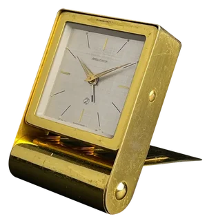 Swiss Travel Alarm Clock from Jaeger LeCoultre, 1950s from Jaeger Lecoultre