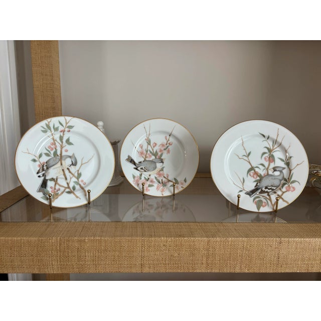 Fritz & Floyd Decorative Bird Plates- Set of 3 For Sale - Image 10 of 10
